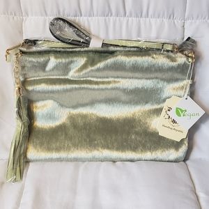 Handbag Republic Fuzzy Crossbody Sage